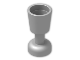 LEGO® Brick: Minifig Goblet 2343 | Color: Silver