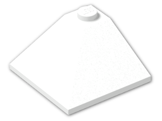 LEGO® Brick: Slope Brick 33 3 x 3 Double Convex 3675 | Color: White