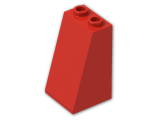 LEGO® Stein: Slope Brick 75 2 x 2 x 3 3684 | Farbe: Bright Red