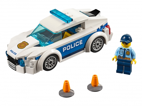 LEGO® City Police Patrol Car 60239 released in 2018 - Image: 1