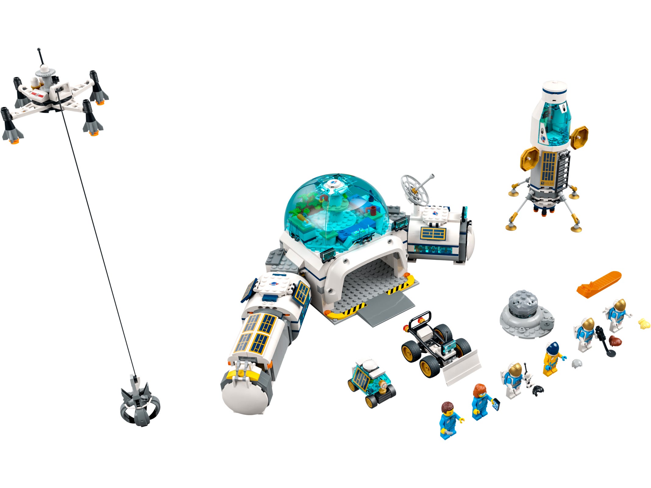 LEGO® Construction manual:Lunar Research Base 60350