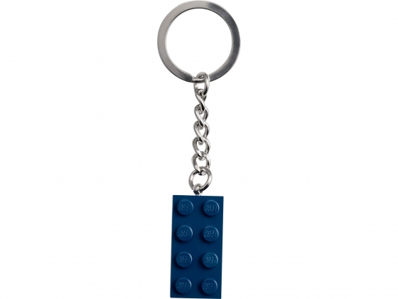 LEGO® Gear Earth Blue 2x4 Key Chain 854237 released in 2023 - Image: 1