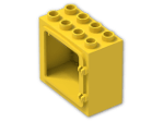 LEGO® Brick: Duplo Door Frame 2 x 4 x 3 with Raised Door Outline 2332 | Color: Bright Yellow