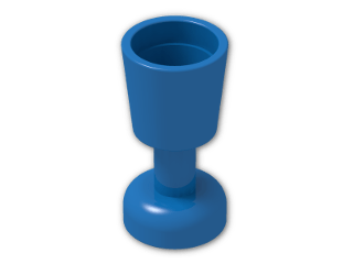 LEGO® Brick: Minifig Goblet 2343 | Color: Bright Blue