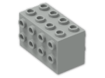 LEGO® Stein: Brick 2 x 4 x 2 with Studs on Sides 2434 | Farbe: Grey