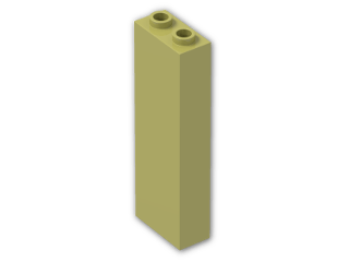 LEGO® Brick: Brick 1 x 2 x 5 2454 | Color: Cool Yellow