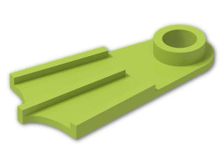 LEGO® Brick: Minifig Flipper 2599 | Color: Bright Yellowish Green