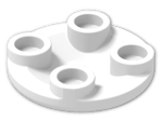 LEGO® Brick: Dish 2 x 2 2654 | Color: White