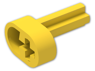 LEGO® Brick: Technic Engine Crankshaft 2853 | Color: Bright Yellow