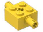 LEGO® Brick: Brick 2 x 2 with Pins and Axlehole 30000 | Color: Bright Yellow