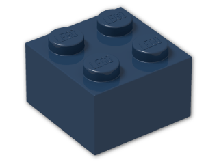 LEGO® Brick: Brick 2 x 2 3003 | Color: Earth Blue