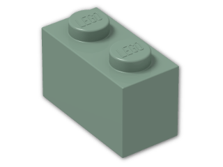 LEGO® Stein: Brick 1 x 2 3004 | Farbe: Sand Green