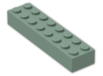 LEGO® Brick: Brick 2 x 8 3007 | Color: Sand Green