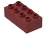 LEGO® Stein: Duplo Brick 2 x 4 3011 | Farbe: New Dark Red