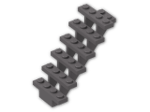 LEGO® Brick: Staircase 7 x 4 x 6 Open 30134 | Color: Dark Stone Grey