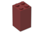 LEGO® Stein: Brick 2 x 2 x 3 30145 | Farbe: New Dark Red