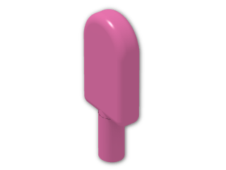 LEGO® Brick: Minifig Food Popsicle 30222 | Color: Bright Purple