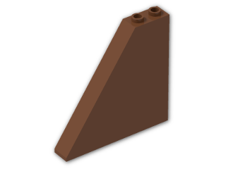 LEGO® Stein: Slope Brick 55 1 x 6 x 5 30249 | Farbe: Reddish Brown