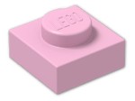 LEGO® Brick: Plate 1 x 1 3024 | Color: Light Purple