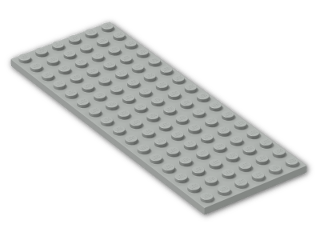 LEGO® Stein: Plate 6 x 16 3027 | Farbe: Grey