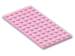 LEGO® Brick: Plate 6 x 12 3028 | Color: Light Purple