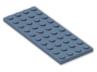 LEGO® Brick: Plate 4 x 10 3030 | Color: Sand Blue