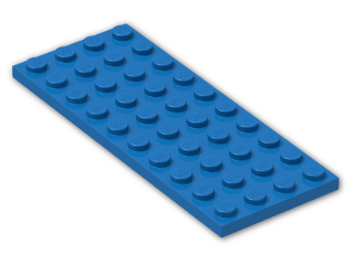 LEGO® Brick: Plate 4 x 10 3030 | Color: Bright Blue