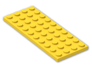 LEGO® Brick: Plate 4 x 10 3030 | Color: Bright Yellow