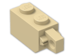 LEGO® Brick: Hinge Brick 1 x 2 Locking with Single Finger On End 30364 | Color: Brick Yellow