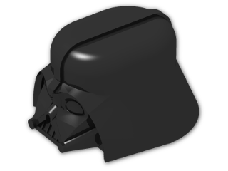 LEGO® Brick: Minifig Helmet Darth Vader 30368 | Color: Black