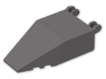 LEGO® Brick: Windscreen 4 x 7 x 1 & 2/3 30372 | Color: Dark Stone Grey