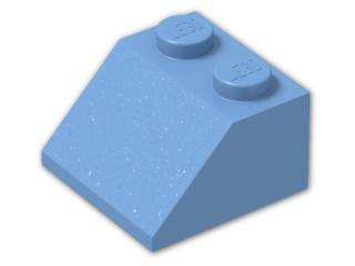 LEGO® Brick: Slope Brick 45 2 x 2 3039 | Color: Medium Blue