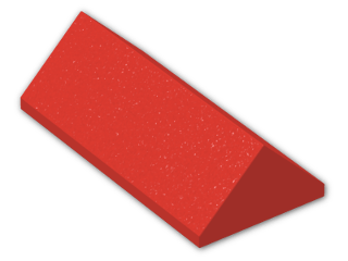 LEGO® Brick: Slope Brick 45 2 x 4 Double 3041 | Color: Bright Red