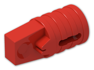 LEGO® Stein: Hinge Arm Locking with Single Finger and Axlehole 30552 | Farbe: Bright Red