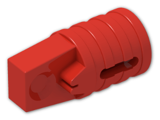 LEGO® Brick: Hinge Arm Locking with Single Finger and Axlehole 30552 | Color: Bright Red