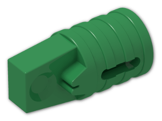 LEGO® Stein: Hinge Arm Locking with Single Finger and Axlehole 30552 | Farbe: Dark Green