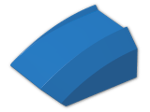 LEGO® Brick: Slope Brick Curved Top 2 x 2 x 1 30602 | Color: Bright Blue