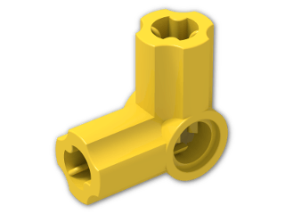 LEGO® Stein: Technic Angle Connector #6 (90 degree) 32014 | Farbe: Bright Yellow