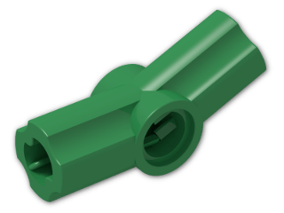 LEGO® Brick: Technic Angle Connector #3 (157.5 degree) 32016 | Color: Dark Green