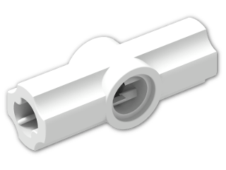 LEGO® Brick: Technic Angle Connector #2 (180 degree) 32034 | Color: White