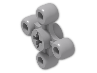 LEGO® Brick: Technic Gear 4 Knob 32072 | Color: Medium Stone Grey