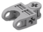 LEGO® Stein: Technic Ball Socket 3 x 2 Single Rounded 32174 | Farbe: Medium Stone Grey