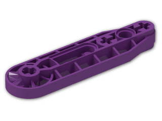 LEGO® Brick: Technic Beam 7 x 1 Liftarm with Ribs and Fan 32177 | Color: Bright Violet