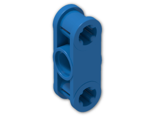 LEGO® Brick: Technic Cross Block 1 x 3 (Axle/Pin/Axle) 32184 | Color: Bright Blue