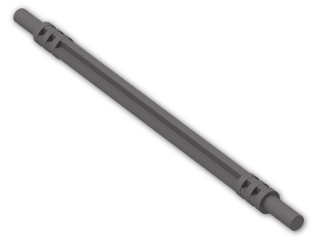 LEGO® Stein: Technic Axle Flexible 11 32199 | Farbe: Dark Stone Grey