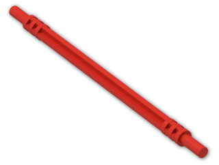LEGO® Stein: Technic Axle Flexible 11 32199 | Farbe: Bright Red