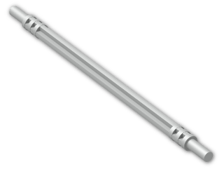 LEGO® Stein: Technic Axle Flexible 12 32200 | Farbe: Silver flip/flop