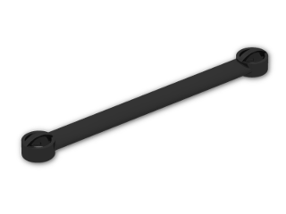 LEGO® Brick: Technic Steering Link 9L 32293 | Color: Black