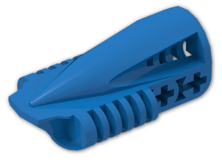 LEGO® Brick: Technic Connector Block 3 x 5 x 1.333 32310 | Color: Bright Blue