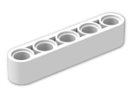 LEGO® Brick: Technic Beam 5 32316 | Color: White